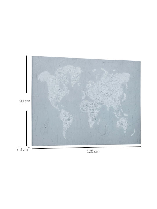 HomCom Gemälde auf Leinwand 120x90cm