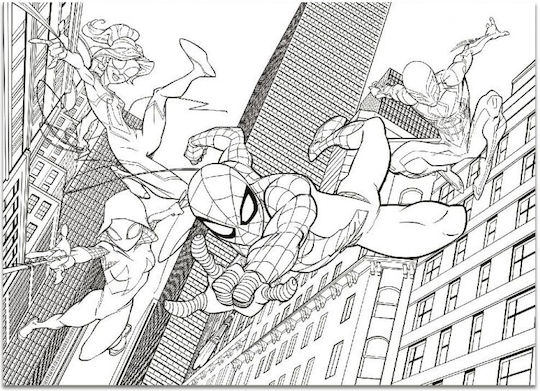 Kids Puzzle Spiderman for 4+ years old+ Years 192pcs Lisciani Giochi
