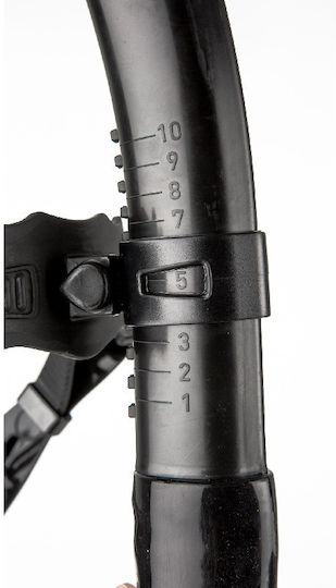 Seac Βuddy Snorkel Negru cu Vârf de Silicon