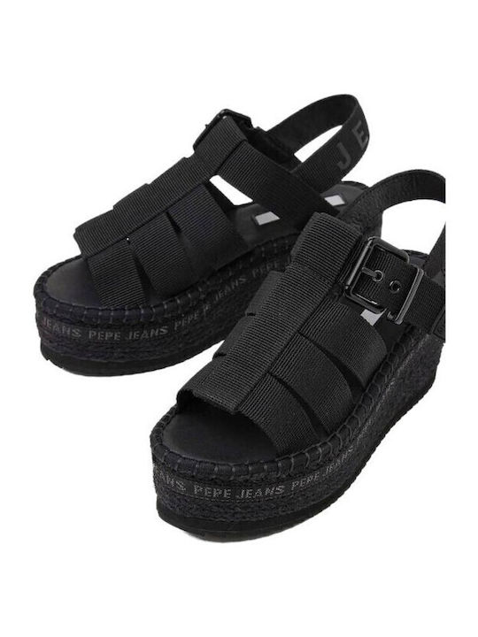 Witney Sunny Platforme Dama Anatomici Negre