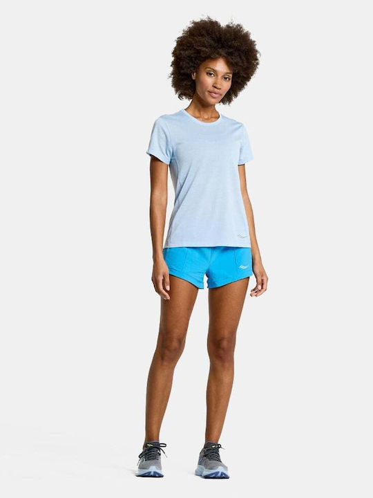 Stopwatch Damen T-Shirt Sky Blue