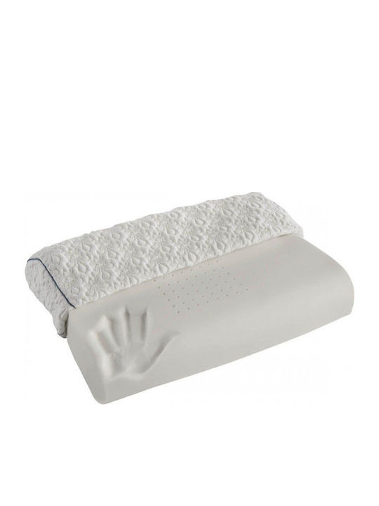 Magniflex Abbraccio Wave Μαξιλάρι Ύπνου Memory Foam Ανατομικό 43x60x11cm