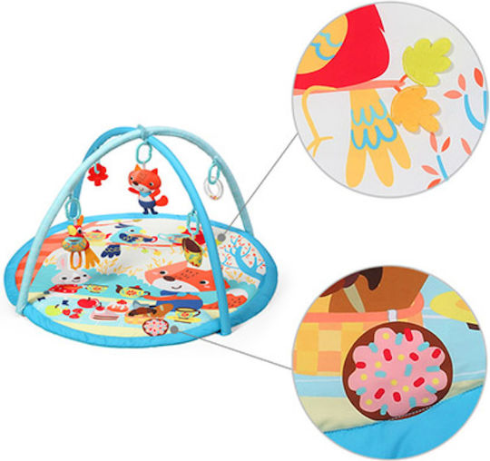 Babyono Forest Tea Party Baby Playmat for Newborns
