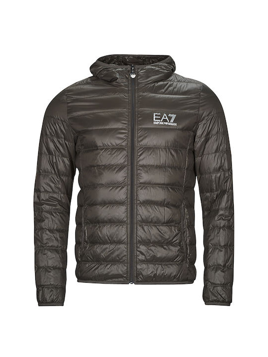 Winter Jacke Braun