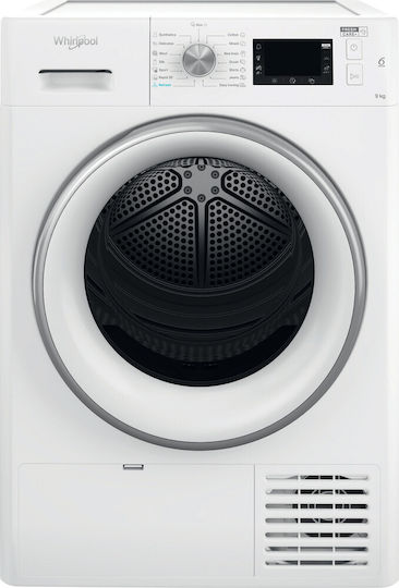 Whirlpool FFT M22 9X2WS EE Στεγνωτήριο 9kg με Αντλία Θερμότητας