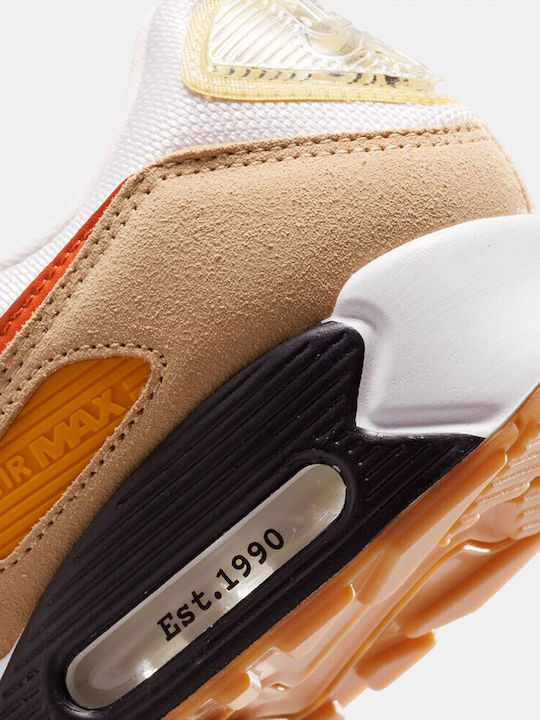 Air Max 90 SE Мъжки Маратонки Summit White / Safety Orange Sesame
