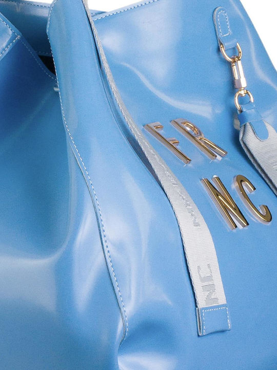 FRNC Γυναικεία Τσάντα Ώμου Γαλάζια