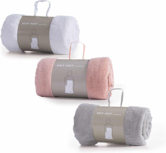Nef-Nef Homeware Badehandtuch Sandy 80x146cm Gewicht 400gr/m²