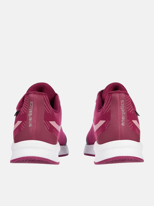 Oz 2.3 Kinder Sportschuhe Laufen mit Bügel- und Schleifenverschluss Burgundisch