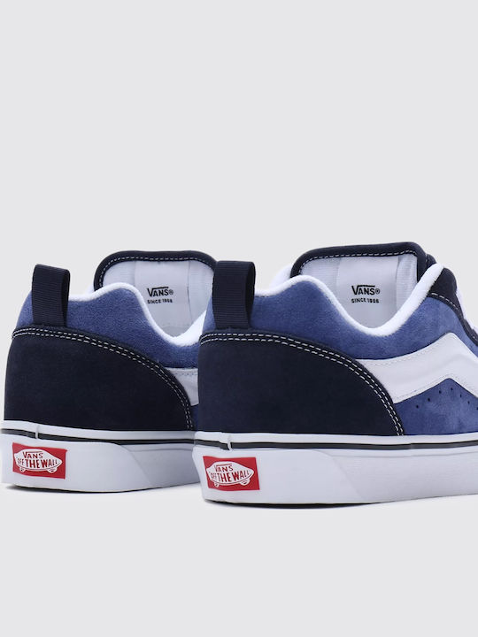 Knu Skool Sneakers Marineblau / Reines Weiß