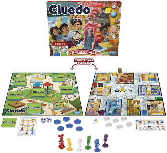 Board Game Cluedo Junior for 2-6 Players 4+ Years Old Hasbro