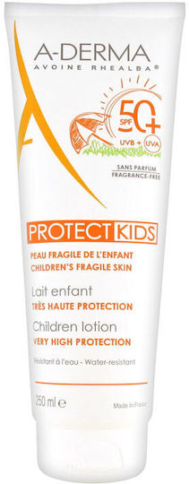 A-Derma Protect Waterproof Kids Sunscreen Emulsion SPF50 250ml