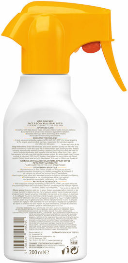 Carroten Kids Copii Crema de Soare Spray SPF30 200ml