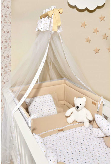 Baby Oliver Baby Crib Bedding Set 2pcs Beige