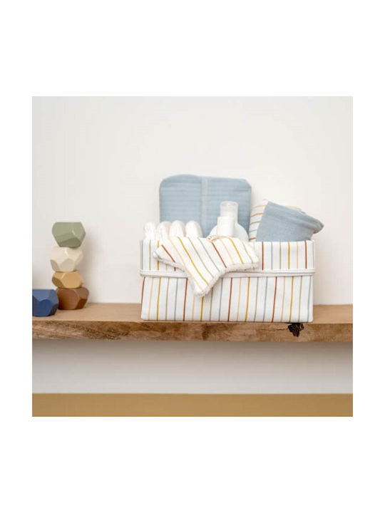 Little Dutch Бебешка кошница за козметика Vintage Sunny Stripes Многоцветен 1бр