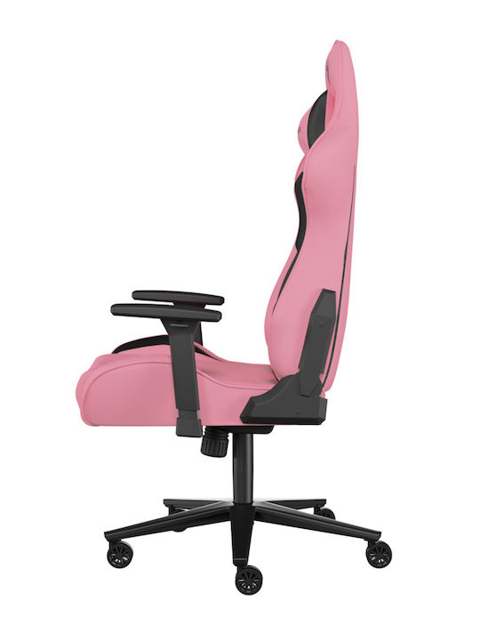 Genesis Nitro 720 Καρέκλα Gaming Δερματίνης με Ρυθμιζόμενα Μπράτσα Ροζ / Μαύρο