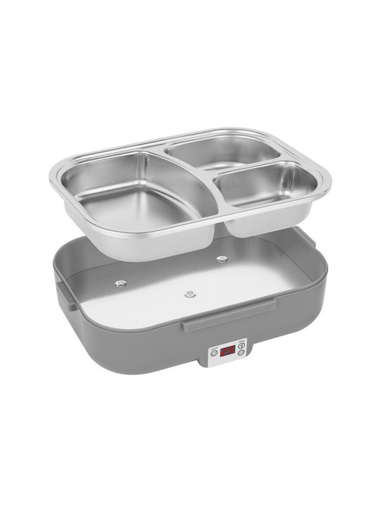 N'Oveen Електрически Кутия за обяд Термос Inox Dark Grey 1000мл 1бр