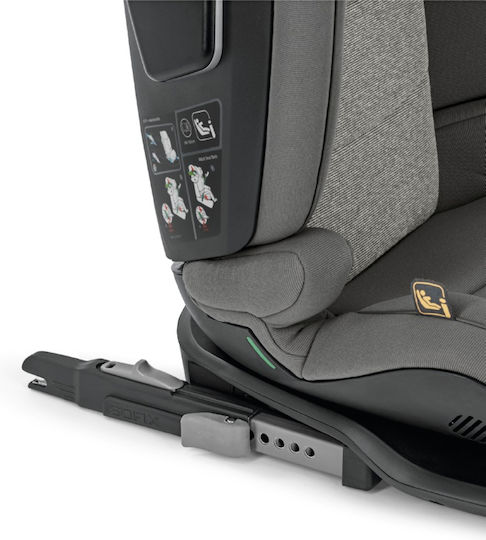 Inglesina Cartesio Детско Столче за Кола i-Размер с Isofix Stone Grey 15-36 кг