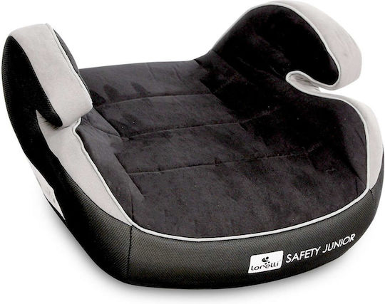 Lorelli Safety Junior Fix Anchorages Baby Car Seat Booster with Isofix Black 15-36 kg