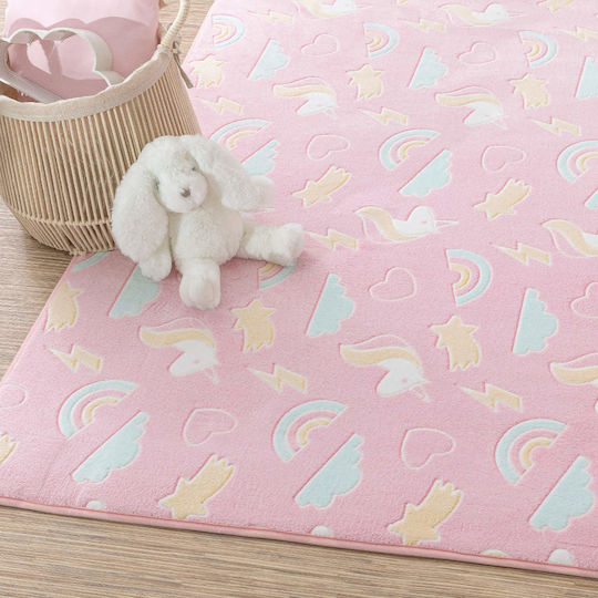 Borea Kids Synthetic Rug Unicorn 115x180cm