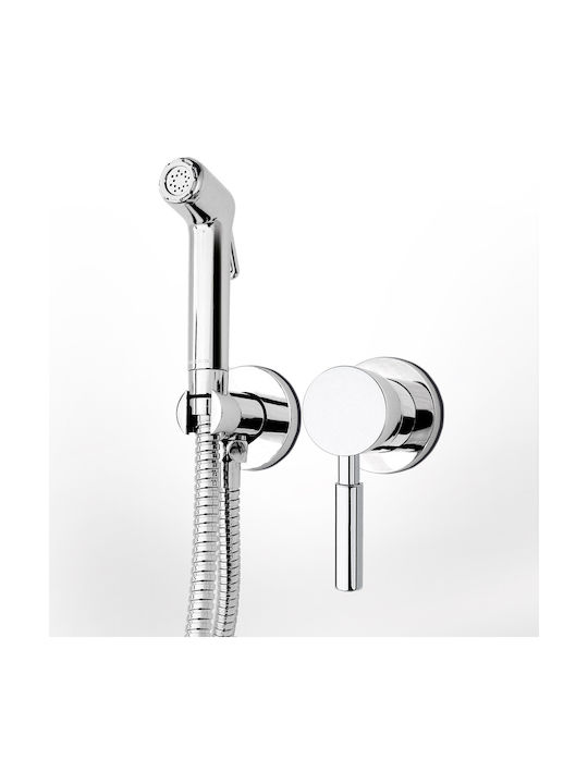 La Torre New Tech Επιτοίχιο Σετ Μπιντέ Inox
