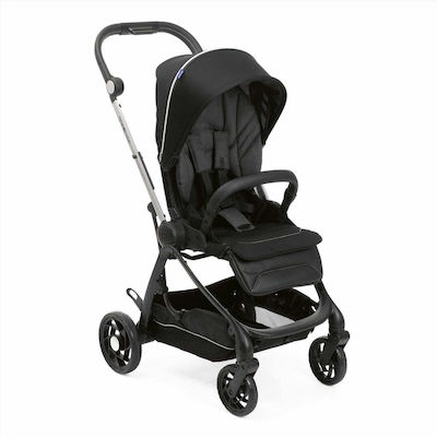 Chicco One 4 Ever Adjustable Baby Stroller Suitable for Newborn Pirate Black 7.9kg