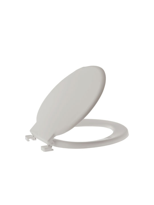 Bega Plast No3 Καπάκι Λεκάνης Πλαστικό 42.5x36.5cm Λευκό