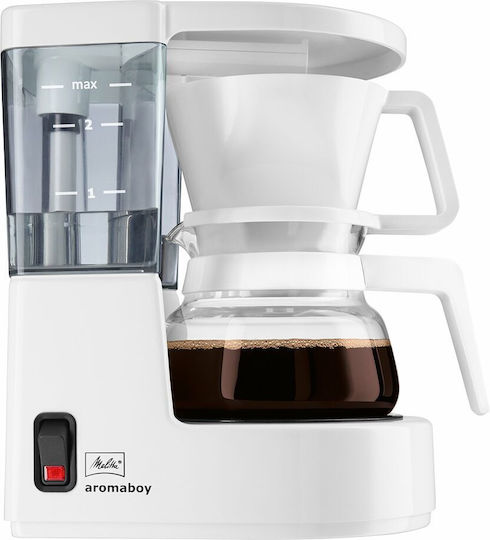 Melitta Aromaboy Filter Coffee Machine 500W White