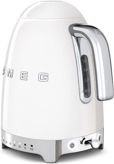 Smeg Kettle 1.7lt 2400W White