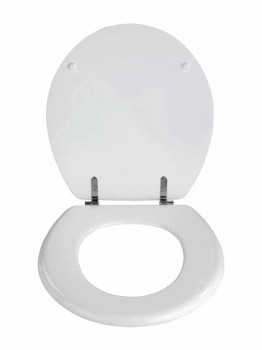 Wenko Prima Capac WC Plastic 41x37cm Alb