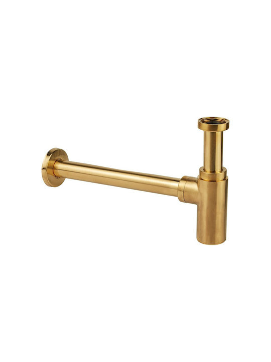 Armando Vicario Industrial Mixing Bathtub Shower Faucet Complete Set Gold