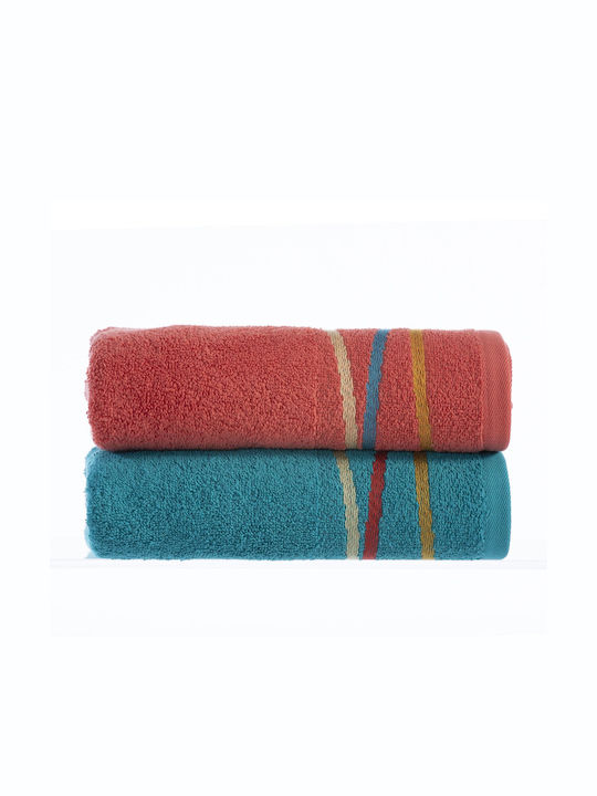 Nef-Nef Homeware Facecloth Take It Easy 033294 50x90cm. Petrol Weight 500gr/m²