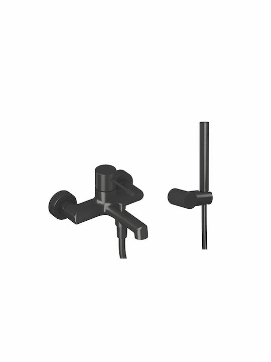 Orabella Terra Mischung Bade- / Duscharmatur Badewanne Komplettes Set Schwarz