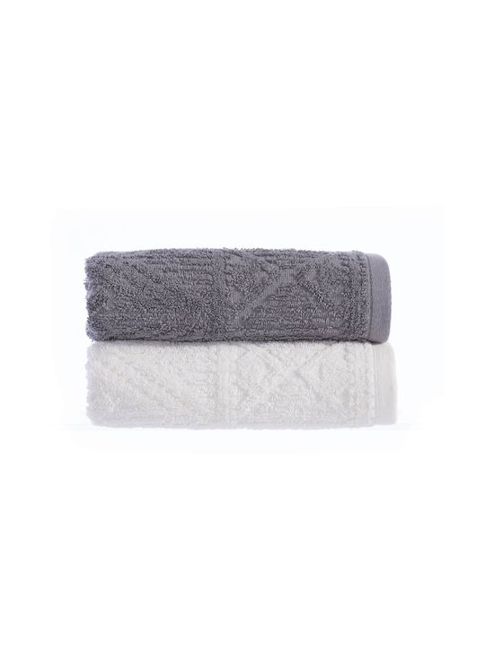 Nef-Nef Homeware Facecloth Jerant 033217 50x90cm. Natural Weight 550gr/m²