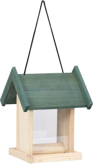 vidaXL Feeder Birds from Fir Wood 4pcs 47233