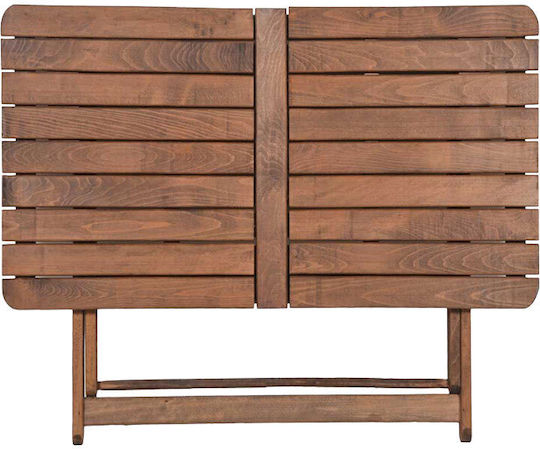 Masă Retto Pliabil 140x80x76buc Maro Masă Retto Pliabil 140x80x76buc Maro