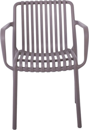 Gartenstühle Polypropylen Moda Mocha E3800,3 57x58x80cm