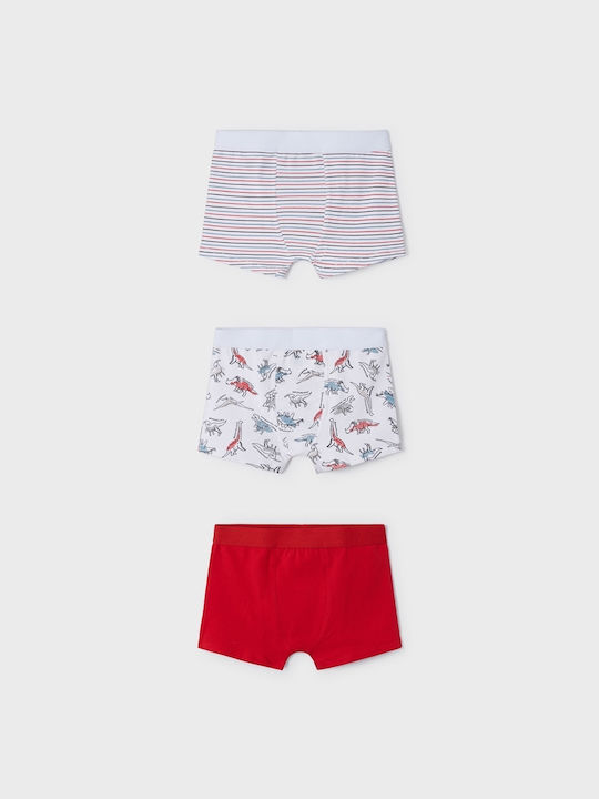 Mayoral Kinder Set mit Boxershorts Rot 3Stück