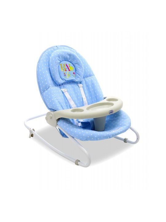 Asalvo Electric Baby Relax Swing with Music Blue for Child up to 9kg