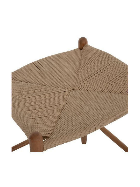 Stool Bar Wooden Brave Beige 44x46x65cm
