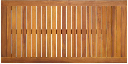 Masă Exterior Din Salcâm Maro 110x55x67cm