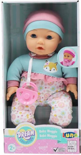 Luna Baby Doll Maggie for 2+ Years 30 cm (Various Designs) 1pc