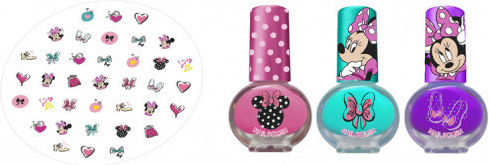 Folia Professional Nail Art Set Minnie Παιδικά Μανό 3τμχ