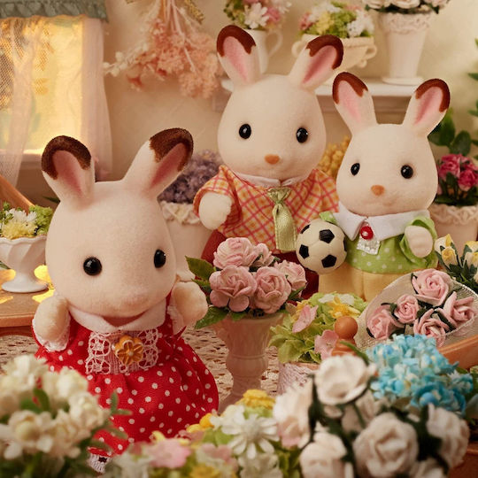 Epoch Toys Chocolate Rabbit Family Sylvanian Families για 3+ Ετών (Διάφορα Σχέδια)