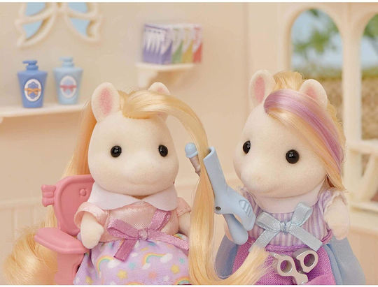 Epoch Toys Pony's Stylish Hair Salon Sylvanian Families for Ages 3 Plus