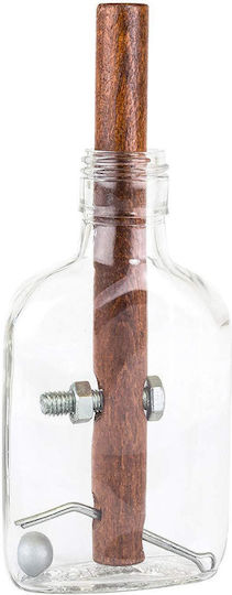 Professor Puzzle Churchill's Cigar and Whisky Bottle Riddle Made of Metal for 6+ Years GM18