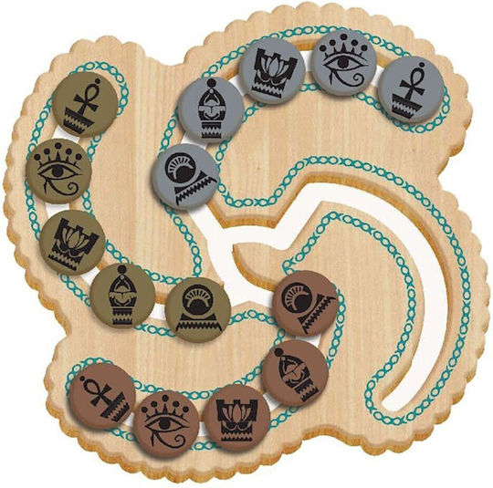 Project Genius True Genius Egyptian Coin Trade Wood Brainteaser Γρίφος από Ξύλο για 14+ Ετών TG436