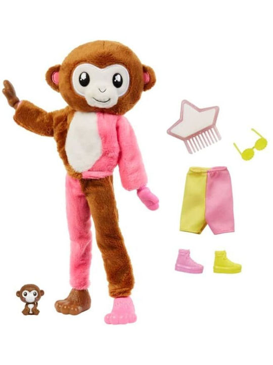 Παιχνιδολαμπάδα Cutie Reveal Μαϊμουδάκι για 3+ Ετών Barbie