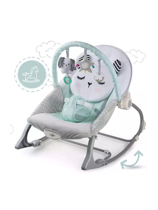 Ricokids Elektrisch Baby Relax mit Vibration Mint für Kind bis 9kg