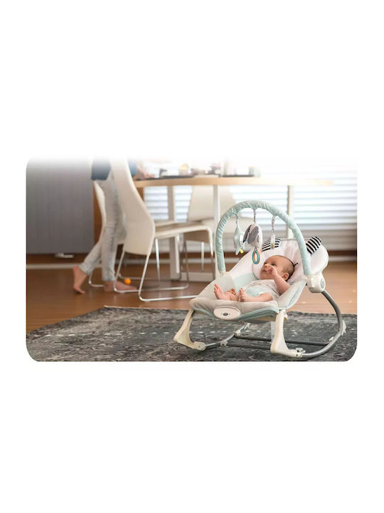 Ricokids Elektrisch Baby Relax mit Vibration Mint für Kind bis 9kg